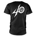 Schwarz - Back - Metallica - "40th Anniversary Garage" T-Shirt für Herren-Damen Unisex