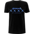 Schwarz - Front - Metallica - "XXXX" T-Shirt für Herren-Damen Unisex