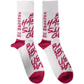 Weiß - Front - Ed Sheeran - "Bad Habits" Knöchelsocken für Herren-Damen Unisex