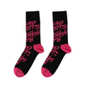 Schwarz - Front - Ed Sheeran - "Bad Habits" Knöchelsocken für Herren-Damen Unisex