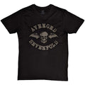 Schwarz - Front - Avenged Sevenfold - "Deathbat" T-Shirt Hi-Build für Herren-Damen Unisex