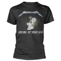 Schwarz - Front - Metallica - "Metal Up Your Ass" T-Shirt für Herren-Damen Unisex