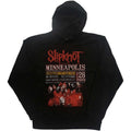 Schwarz - Front - Slipknot - "Minneapolis 09" Kapuzenpullover für Herren-Damen Unisex