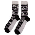 Schwarz - Back - CBGB - Socken Logo für Herren-Damen Unisex
