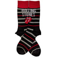 Schwarz-Rot-Weiß - Back - The Rolling Stones - Socken Logo für Herren-Damen Unisex