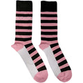 Pink-Schwarz-Weiß - Front - BlackPink - Socken Logo für Herren-Damen Unisex