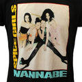 Schwarz - Side - Spice Girls - "Wannabe" T-Shirt für Herren-Damen Unisex