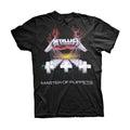 Schwarz - Front - Metallica - "Master Of Puppets" T-Shirt für Herren-Damen Unisex