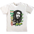 Weiß - Front - Bob Marley - "Kaya" T-Shirt für Herren-Damen Unisex