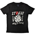Schwarz - Front - The Rolling Stones - "Tour '72" T-Shirt für Herren-Damen Unisex