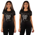 Schwarz - Back - Motorhead - "England" T-Shirt für Damen