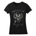 Schwarz - Front - Motorhead - "England" T-Shirt für Damen