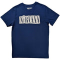 Jeansblau - Front - Nirvana - T-Shirt für Herren-Damen Unisex