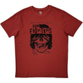 Rot - Front - Foo Fighters - "SF Valley" T-Shirt für Herren-Damen Unisex