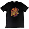 Schwarz - Front - Nick Mason's Saucerful Of Secrets - "Echoes European Tour 2022" T-Shirt für Herren-Damen Unisex