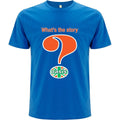 Blau - Front - Oasis - "What´s The Story" T-Shirt für Herren-Damen Unisex