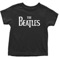 Schwarz - Front - The Beatles - T-Shirt für Kinder