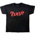 Schwarz - Front - The Clash - T-Shirt für Kinder