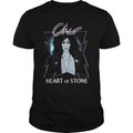 Schwarz - Front - Cher - "Heart of Stone" T-Shirt für Herren-Damen Unisex