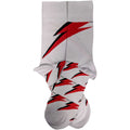 Weiß-Rot-Schwarz - Back - David Bowie - Socken für Herren-Damen Unisex