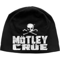 Schwarz-Weiß - Front - Motley Crue - Mütze für Herren-Damen Unisex