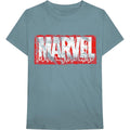 Hellblau - Front - Marvel Comics - T-Shirt für Herren-Damen Unisex