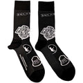 Schwarz - Front - AC-DC - Socken für Herren-Damen Unisex