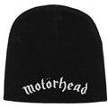 Schwarz - Front - Motorhead - Mütze für Herren-Damen Unisex