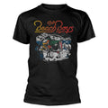 Schwarz - Front - The Beach Boys - "Live Drawing" T-Shirt für Herren-Damen Unisex