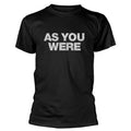 Schwarz - Front - Liam Gallagher - "As You Were" T-Shirt für Herren-Damen Unisex