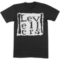 Schwarz - Front - Levellers - T-Shirt für Herren-Damen Unisex