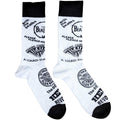 Weiß-Schwarz - Front - The Beatles - Socken für Herren-Damen Unisex