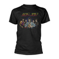 Schwarz - Front - Bon Jovi - "Tour ´84" T-Shirt für Herren-Damen Unisex