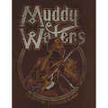 Braun - Side - Muddy Waters - "Father of Chicago Blues" T-Shirt für Herren-Damen Unisex