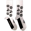 Weiß-Schwarz - Front - The Beatles - "Meanies" Socken für Herren-Damen Unisex