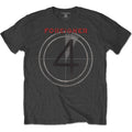 Anthrazit - Front - Foreigner - "4" T-Shirt für Herren-Damen Unisex