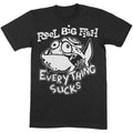 Schwarz-Weiß - Front - Reel Big Fish - "Silly Fish" T-Shirt für Herren-Damen Unisex