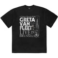 Schwarz - Front - Greta Van Fleet - "Night Of Revelry" T-Shirt für Herren-Damen Unisex