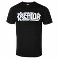 Schwarz - Front - Kreator - "Satan Is Real" T-Shirt für Herren-Damen Unisex