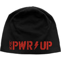 Schwarz - Front - AC-DC - "PWR-UP" Mütze für Herren-Damen Unisex