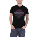 Schwarz - Front - Foreigner - T-Shirt Neon für Herren-Damen Unisex