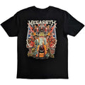 Schwarz - Front - Megadeth - "Budokan" T-Shirt für Herren-Damen Unisex
