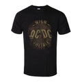 Schwarz - Front - AC-DC - "High Voltage" T-Shirt für Herren-Damen Unisex
