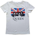 Weiß - Front - Queen - T-Shirt für Kinder