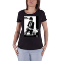 Schwarz - Front - Bob Dylan - "Blowing In The Wind" T-Shirt für Damen