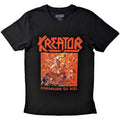 Schwarz - Front - Kreator - "Pleasure To Kill" T-Shirt für Herren-Damen Unisex