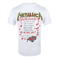 Weiß - Back - Metallica - "One Landmine" T-Shirt für Herren-Damen Unisex