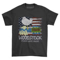 Grau meliert - Front - Woodstock - T-Shirt für Herren-Damen Unisex