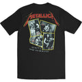 Schwarz-Gelb - Back - Metallica - "Garage" T-Shirt für Herren-Damen Unisex