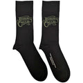 Schwarz - Front - Johnny Cash - Socken Logo für Herren-Damen Unisex